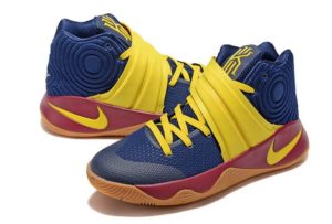 Nike Kyrie 2 blue yellow синие с желтым (40-45)