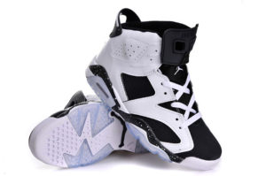 Nike Air Jordan 6 черно-белые (40-45)