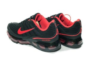 Nike Air Max 360 черные с красным (40-45)