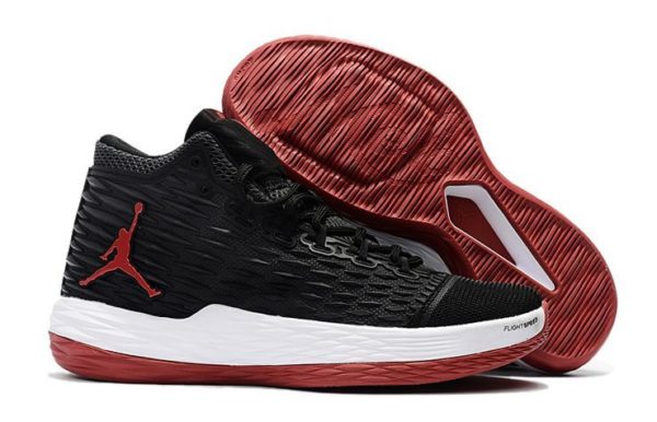 Nike Air Jordan Melo M13 черные с красным (40-45)