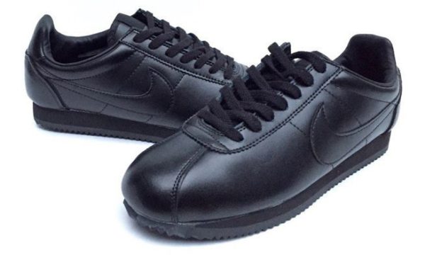 Nike Cortez черные (Black) (40-45)