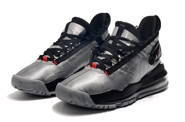 Nike Jordan Proto-Max 720 серебряно-черные мужские (40-44)