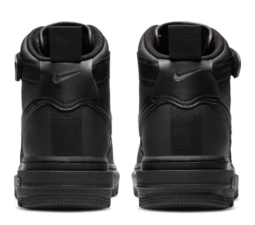 Зимние Nike Air Force 1 GTX Boot black с мехом черные кожаные мужские (40-44)
